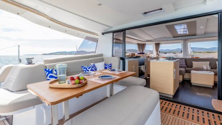 Fountaine Pajot FP 44 Quatuor | Czarter jachtu Brytyjskie Wyspy Dziewicze | Travelboat