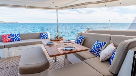 Fountaine Pajot FP 44 Quatuor | Czarter jachtu Brytyjskie Wyspy Dziewicze | Travelboat