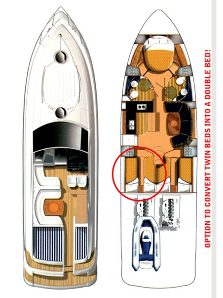 Fairline Targa 52 GT | Czarter jachtu Chorwacja | Travelboat