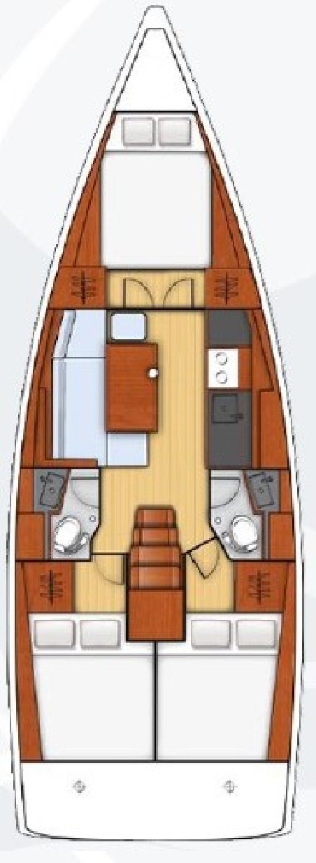 Oceanis 38.1 | Yacht Charter Spain | Travelboat