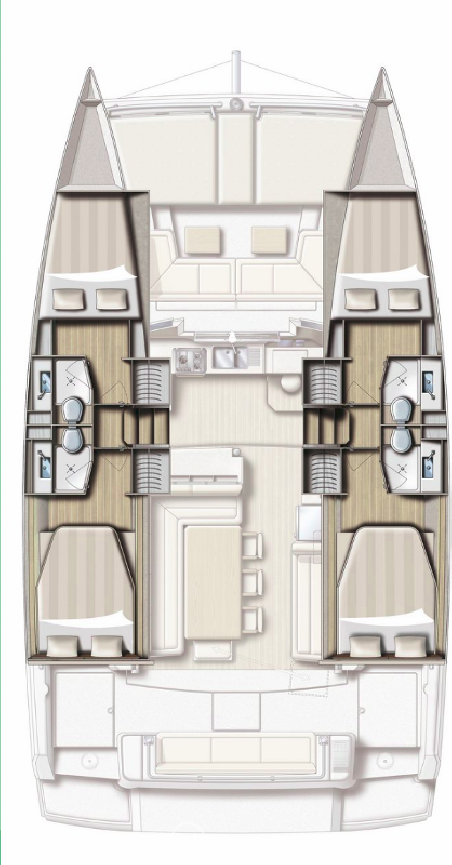 Bali 4.1 | Czarter jachtu Grecja | Travelboat