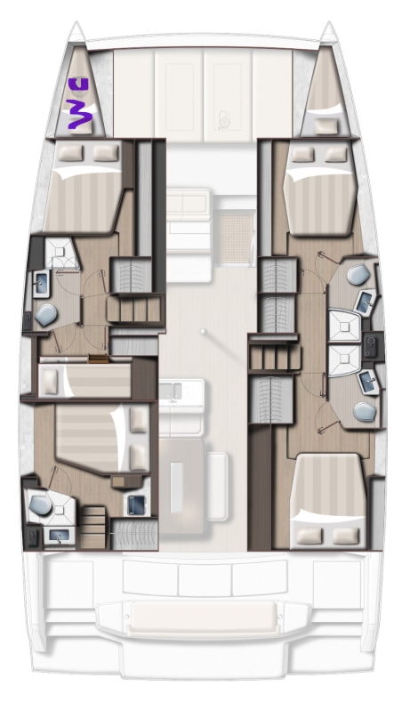 Catana Group Bali 4.6 - 5 cab. Olivier