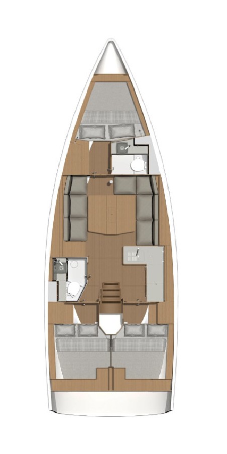 Dufour 390 GL | Yacht Charter France | Travelboat