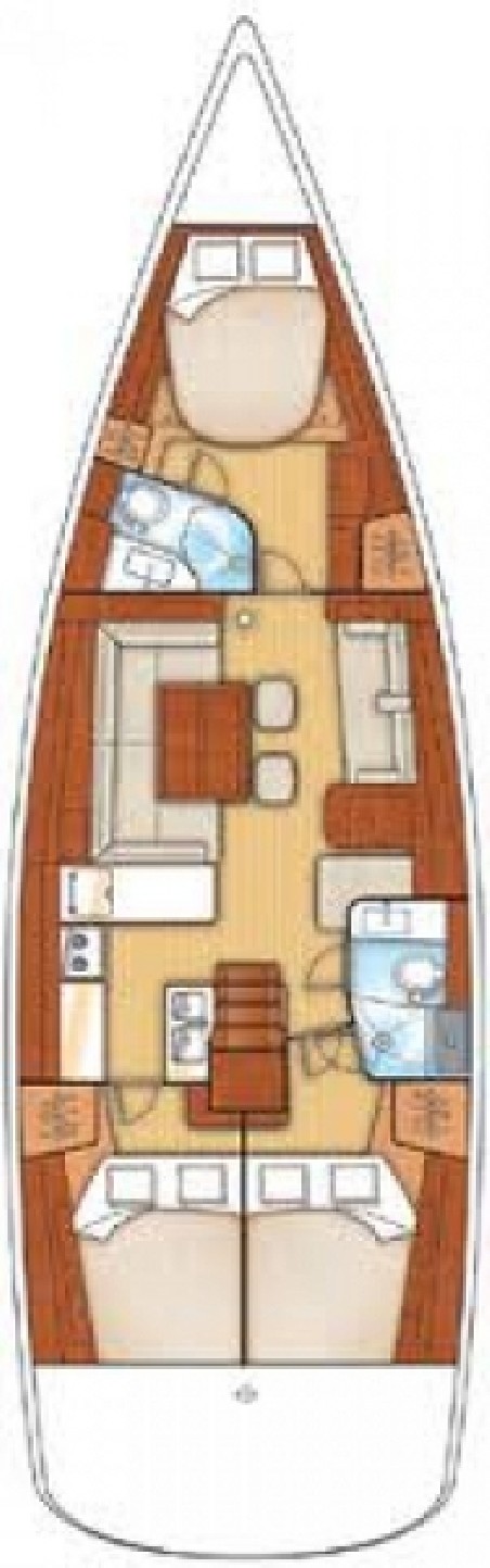 Oceanis 50 - 3 cab. | yacht charter France | Travelboat