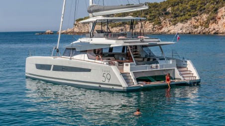Fountaine Pajot Samana 59 | Yacht Charter Italy | Travelboat