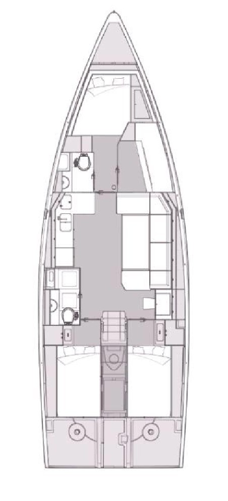 Elan Impression 45 | Czarter jachtu Słowenia | Travelboat