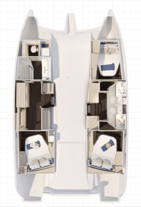 Fountaine Pajot Fountaine Pajot FP 41 Maesto 3 Zefiro
