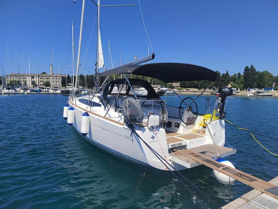 Sun Odyssey 349 | Yacht Charter Croatia | Travelboat