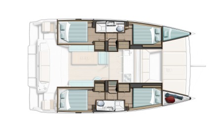 Catana Group Bali Catsmart - 4 + 1 cab. Chill Me