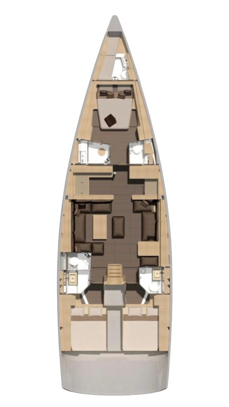 Dufour Exclusive 56 | Czarter jachtu Włochy | Travelboat