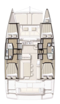 Bali 4.2 | Czarter jachtu Grecja | Travelboat - 2