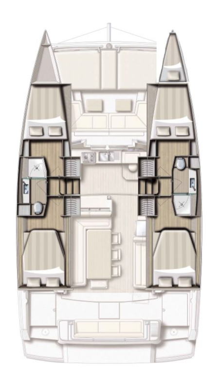 Bali 4.2 | Czarter jachtu Grecja | Travelboat