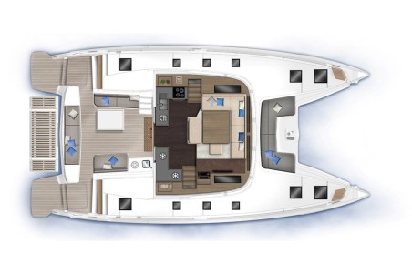 Lagoon 51 - 6 cab. | Czarter jachtu Bahamy | Travelboat