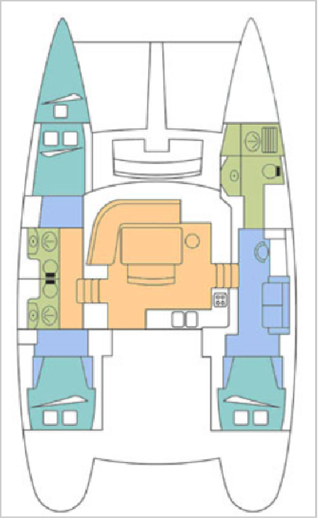 Lagoon-Bénéteau Lagoon 440 - 3 + 1 cab. Capricorn B