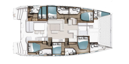 Leopard Catamarans / Robertson & Caine Leopard 52 New