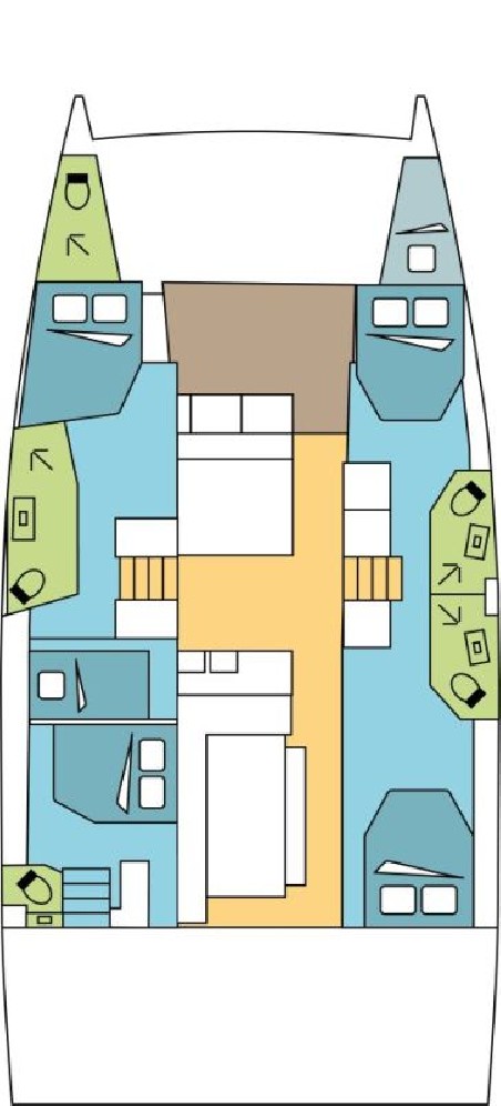 Catana Group Bali 4.6 - 5 + 1 cab. ST. ROKO