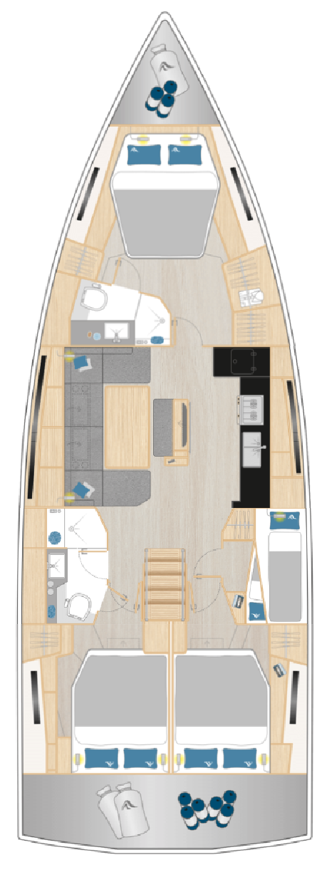 Hanse Yachts Hanse 460 - 4 cab. Eponyme