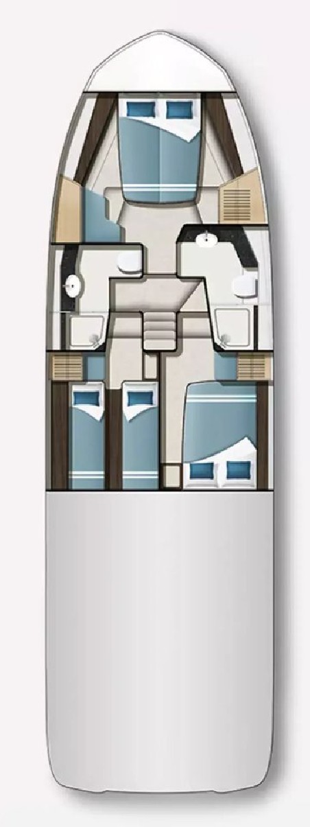 Galeon Galeon 420 Fly - 3 cab. Minesa