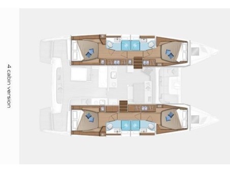 Lagoon 46 | Czarter jachtu Turcja | Travelboat