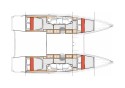 Excess 13 - 4 + 2 cab. One Journey | Yacht Charter Greece | Travelboat - 2
