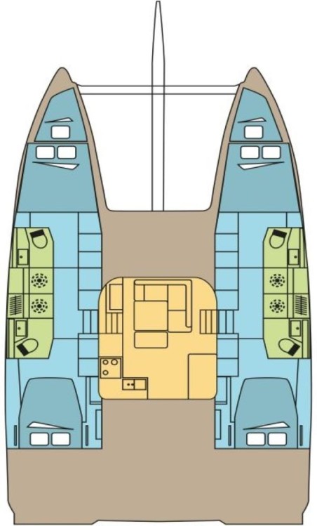 Excess 14 - 4 + 2 cab. | Yacht Charter French Polynesia | Travelboat
