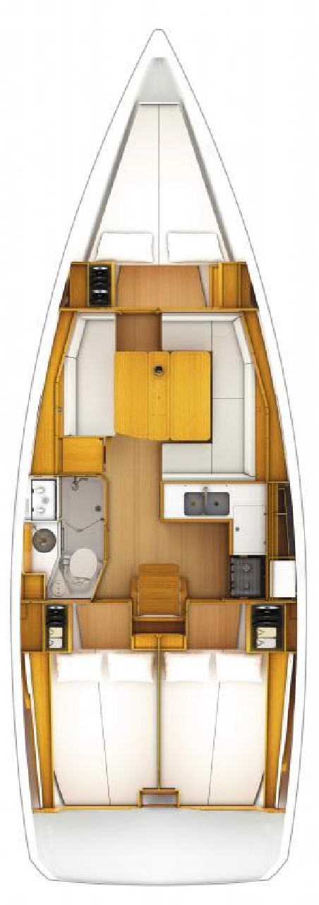 Beneteau Sun Odyssey 389 | Yacht Charter Spain | Travelboat