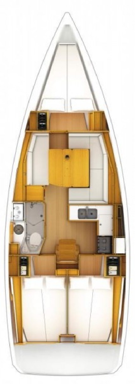 Sun Odyssey 389 | Yacht Charter Croatia | Travelboat
