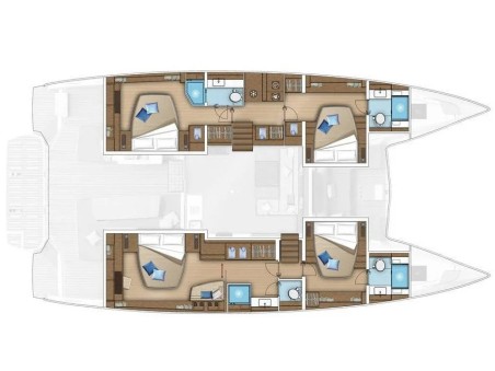 Lagoon 55 | Czarter jachtu Chorwacja | Travelboat