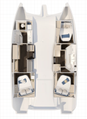 Fountaine Pajot FP 41 Maesto 3 | Czarter jachtu Wyspy Dziewicze Stanów Zjednoczonych | Travelboat - 2