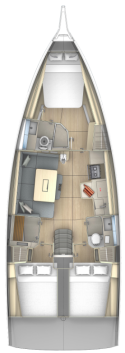 Dufour 41 - 3 cab. | Yacht Charter France | Travelboat - 2