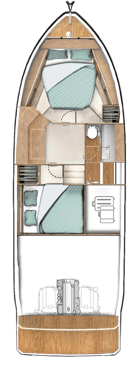 Sealine S335 | Czarter jachtu Chorwacja | Travelboat