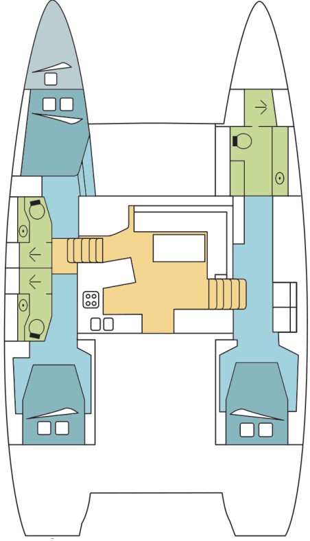 Lagoon 450 F | Czarter jachtu Turcja | Travelboat