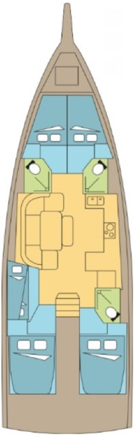 Sun Odyssey 455 | Czarter jachtu Brytyjskie Wyspy Dziewicze | Travelboat