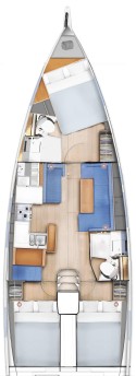 Sun Odyssey 410 | Czarter jachtu Chorwacja | Travelboat - 2