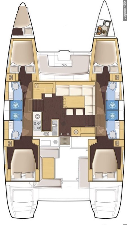 Lagoon 450 F | Czarter jachtu Turcja | Travelboat