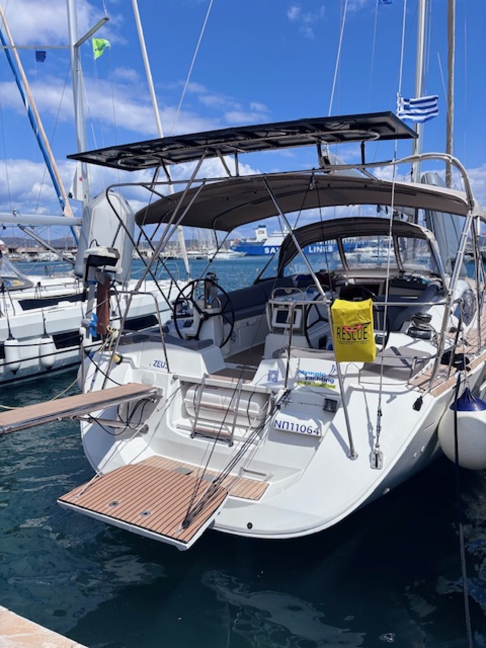 Jeanneau 53 | yacht charter Greece | Travelboat