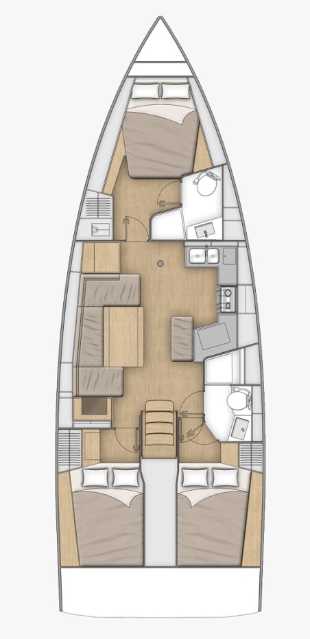 Beneteau Oceanis 40.1 | Czarter jachtu Chorwacja | Travelboat
