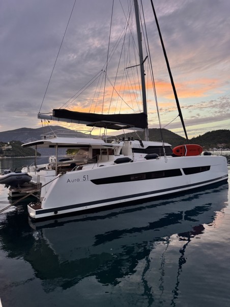 Fountaine Pajot Aura 51 | Yacht Charter Greece | Travelboat