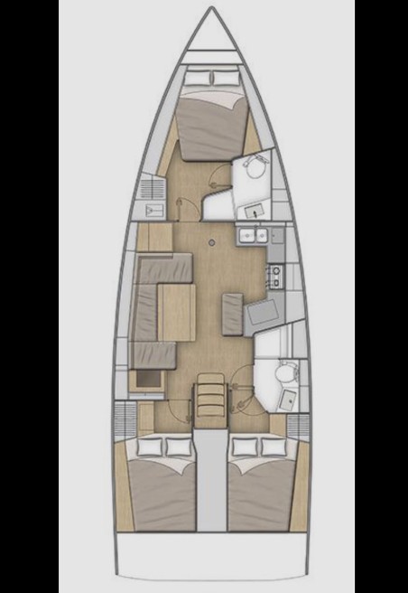Oceanis 40.1 - 3 cab. | Czarter jachtu Grecja | Travelboat