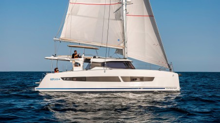 Fountaine Pajot FP 41 Quatuor 4 | Yacht Charter Greece | Travelboat