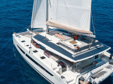 Fountaine Pajot Aura 51 | Yacht Charter Italy | Travelboat
