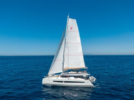 Fountaine Pajot Aura 51 | Yacht Charter Italy | Travelboat
