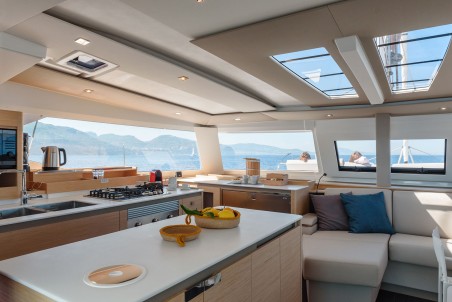 Fountaine Pajot Aura 51 | Yacht Charter Italy | Travelboat