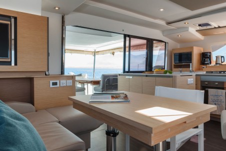 Fountaine Pajot Aura 51 | Yacht Charter Italy | Travelboat