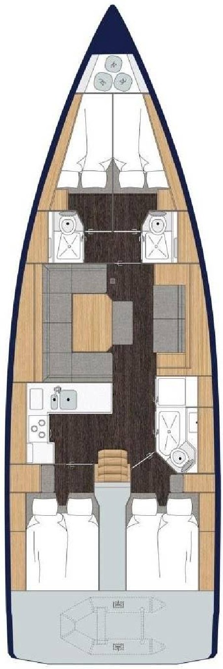 Bavaria C45 | Czarter jachtu Chorwacja | Travelboat