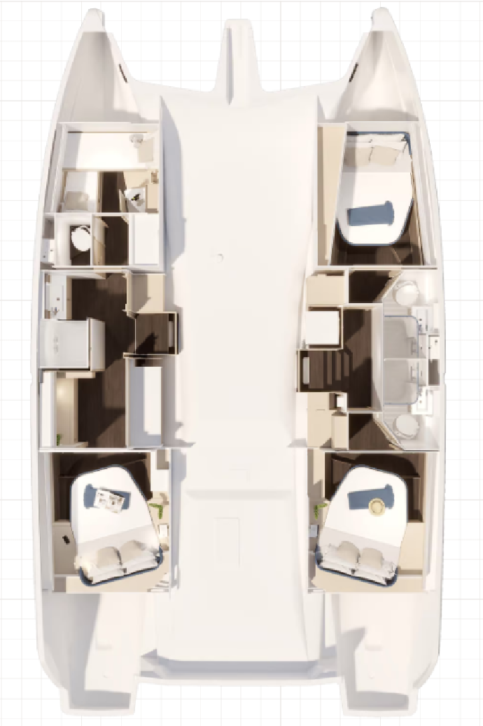 Fountaine Pajot FP 44 Maestro | Yacht Charter British Virgin Islands | Travelboat