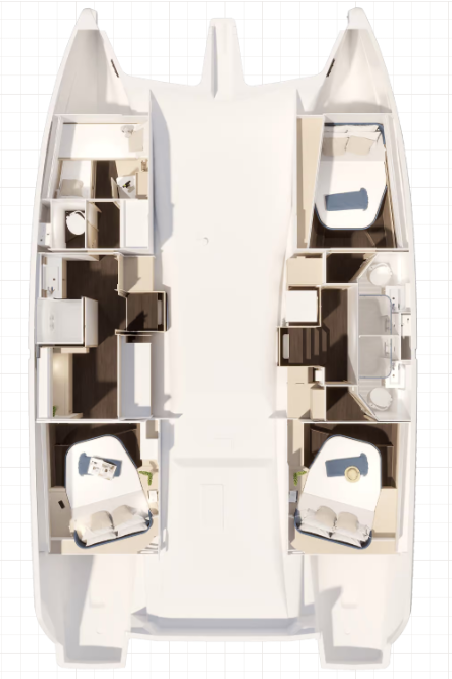 Fountaine Pajot FP 44 Maestro | Yacht Charter British Virgin Islands | Travelboat