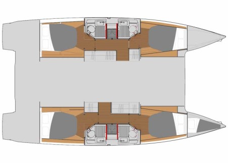 Fountaine Pajot Astrea 42 | Czarter jachtu Grecja | Travelboat