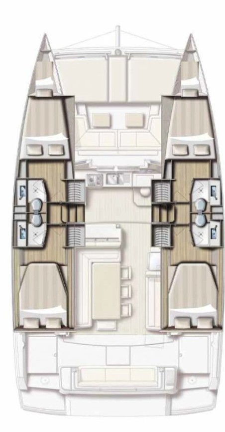 Bali 4.1 - 4 cab. | Czarter jachtu Grecja | Travelboat