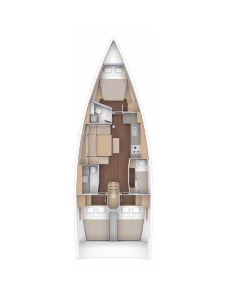 Dufour 430 | Czarter jachtu Grecja | Travelboat